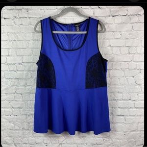 Torrid peplum top